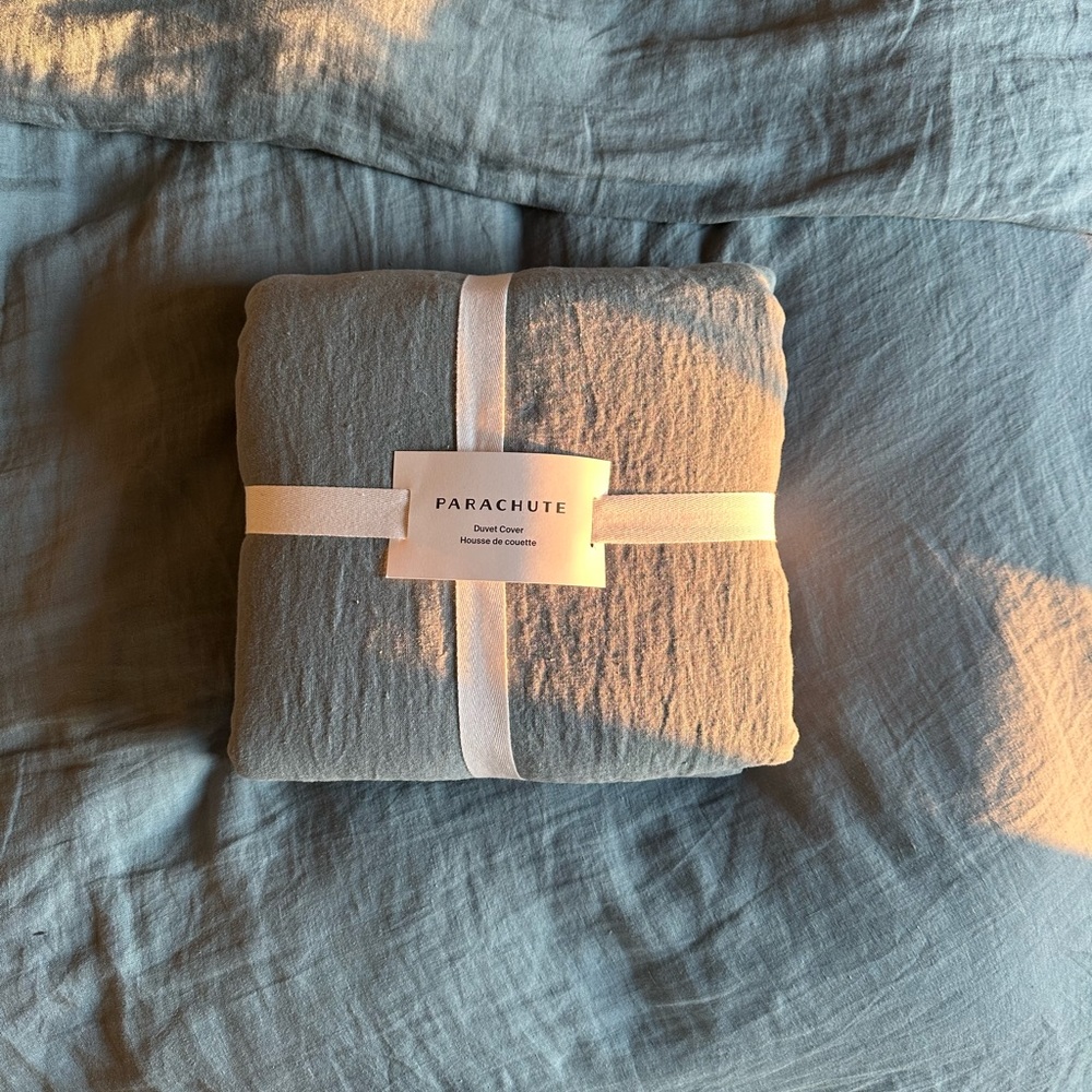 Parachute King Linen Duvet Cover - Wave